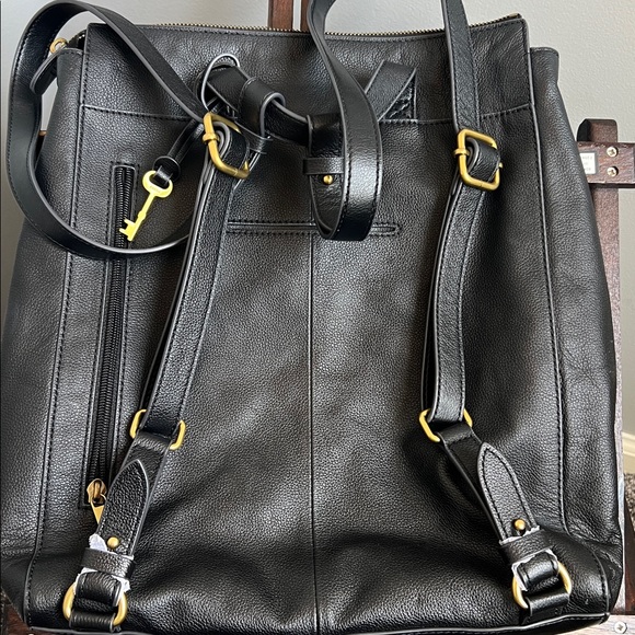 Fossil Elina Large Backpack in Black - Picture 6 of 8